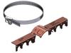 Copper-bonded Pipe-on-pipe Bracket Kits  - SKU: 118-T6
