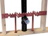 Copper-bonded Notched Flat Bracket 