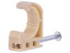 Tan Half S-nail clamp 191