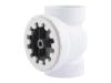 TestRite PVC DWV Test/Cleanout Tee with Plug 2 in.