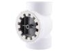 TestRite PVC DWV Test/Cleanout Tee with Plug 3 in.