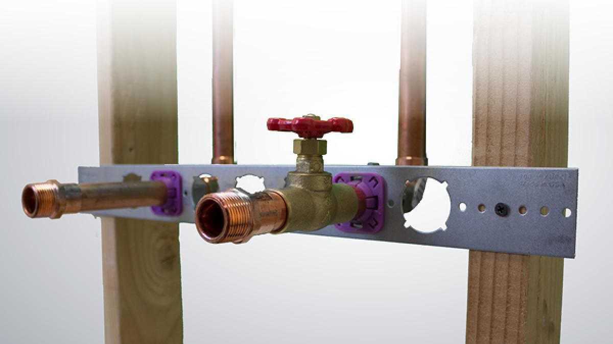 HoldRite Pipe Support Clamps Ideal for Water Heater Stub-Outs