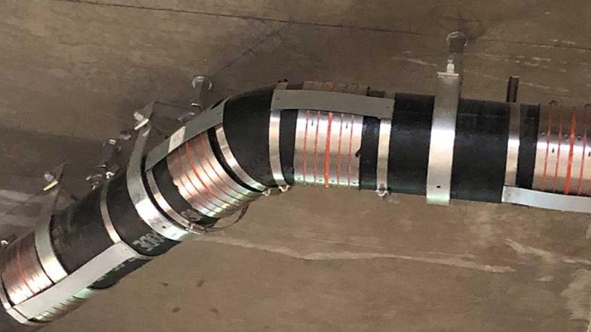no hub fitting restraint 