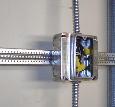 Electrical conduit support bracket for tubing and outlet box mounting