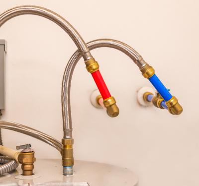 Water heater connectors