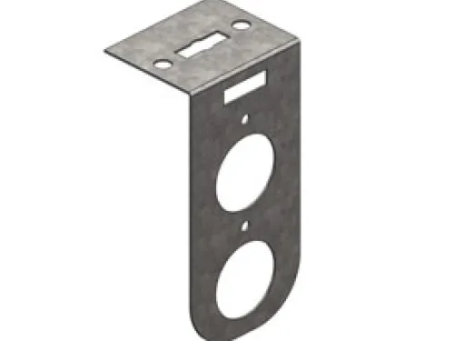 121 Series Galvanized 90° Hanger  - SKU: 121-L