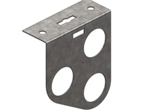 121 Series Galvanized 90° Hanger  - SKU: 121-O