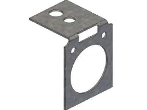 121 Series Galvanized 90° Hanger  - SKU: 121-R