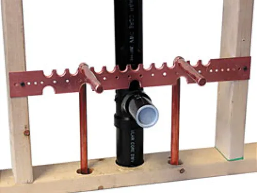 Copper-bonded Notched Flat Bracket 