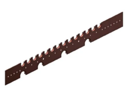 Copper-bonded Notched Flat Bracket 