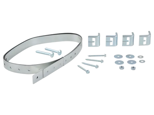 180 degree galvanized steel water heater restraint