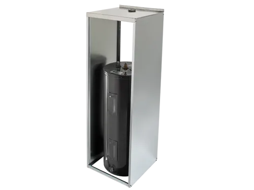 Water heater shed