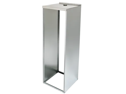 water heater shed w/o door
