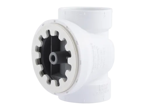 TestRite PVC DWV Test/Cleanout Tee with Plug 2 in.