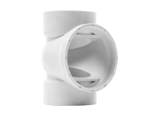 TestRite PVC DWV Test/Cleanout Tee 3 in.