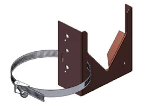 Copper-bonded Pipe-on-pipe Bracket Kits  - SKU: V2