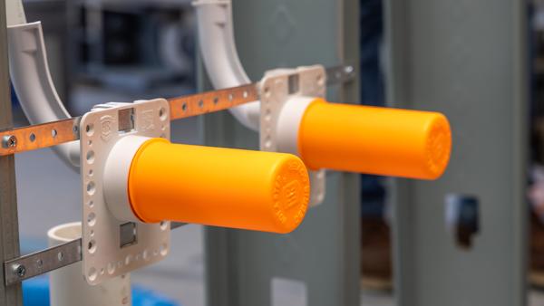 HoldRite fixture outlet box for easy rough-in installation in fire rated and non-rated assemblies