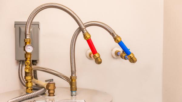 Water heater connectors