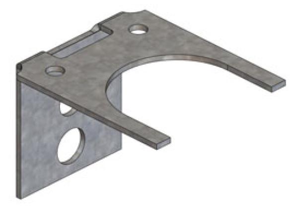121 Series Galvanized 90° Bracket 