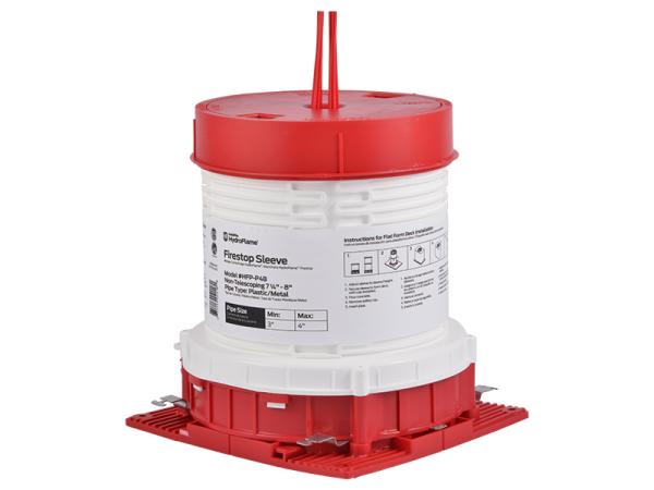 HydroFlame™ Pro Through-Slab Firestop Sleeve with Adjustable Cap 3-4 in.