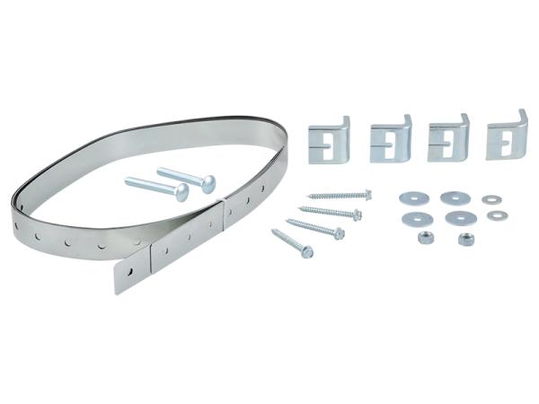 180 degree galvanized steel water heater restraint