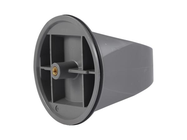 TestRite Cleanout Plug with Brass Insert 3 in.