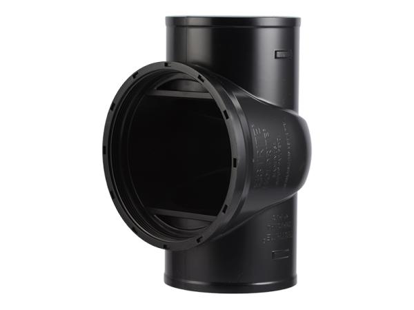 TestRite No-Hub DWV Test/Cleanout Tee 4 in.