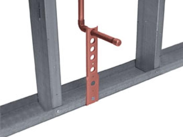 109 Series Copper-bonded L Bracket for Toilet  - SKU: 109-A-9