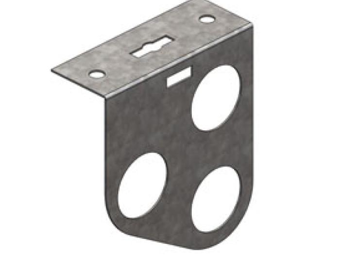 121 Series Galvanized 90° Hanger  - SKU: 121-O