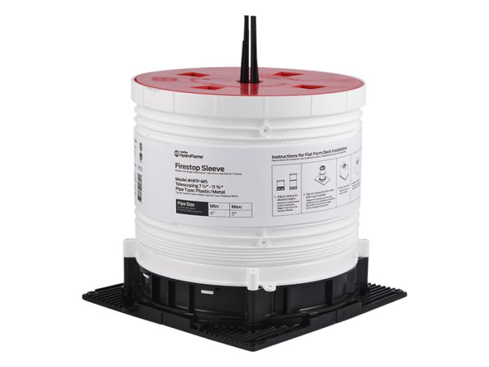 HydroFlame™ Pro Through-Slab Hollow Telescoping Firestop Sleeve 2 1/2 -4 in.