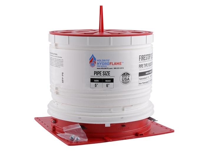 HydroFlame™ Pro Through-Slab Telescoping Firestop Sleeves 5-6 in.