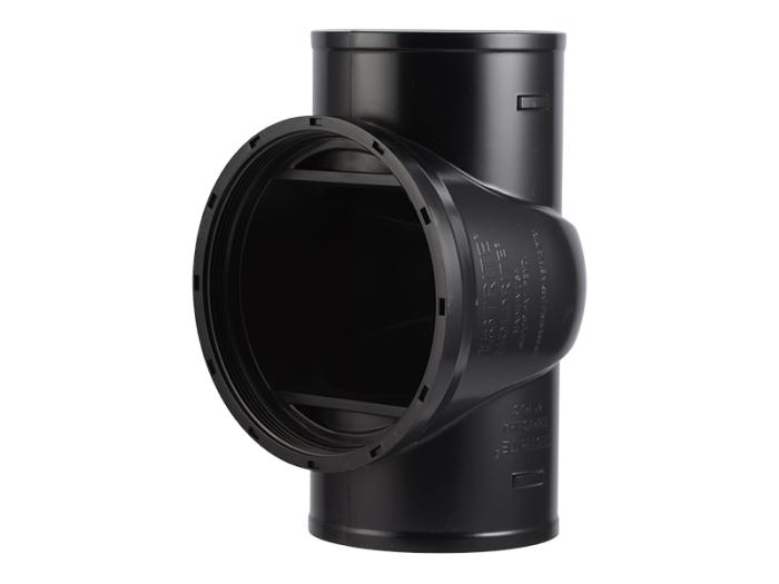TestRite No-Hub DWV Test/Cleanout Tee 4 in.