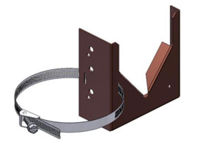 Copper-bonded Pipe-on-pipe Bracket Kits  - SKU: V2