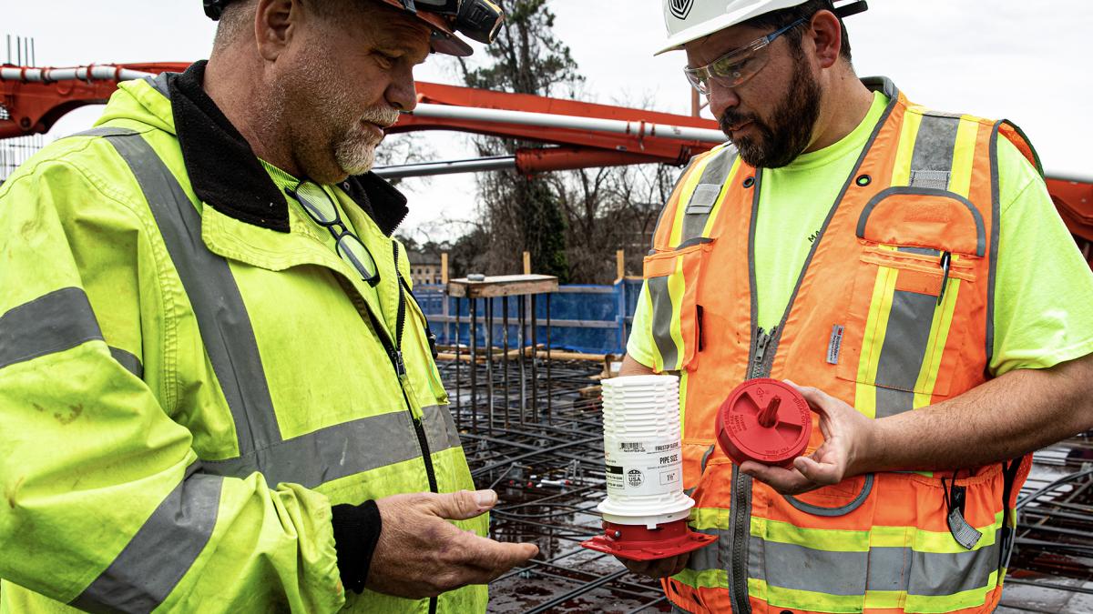 HoldRite HydroFlame UL Listed firestop sleeves and systems for code-compliant fire protection