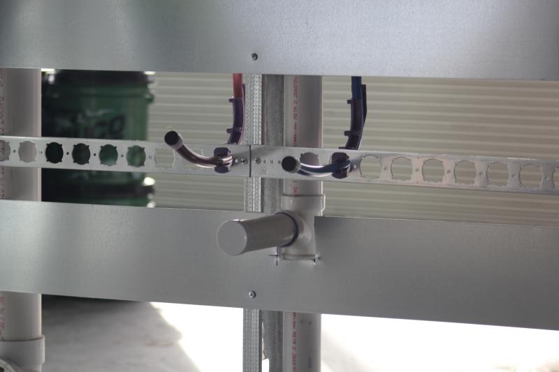 pex and testrite commercial install