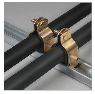 100 Series 316 Stainless Steel Strut Mount Cushion Clamp 