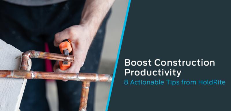 Improving construction productivity through streamlined jobsite workflows and collaboration