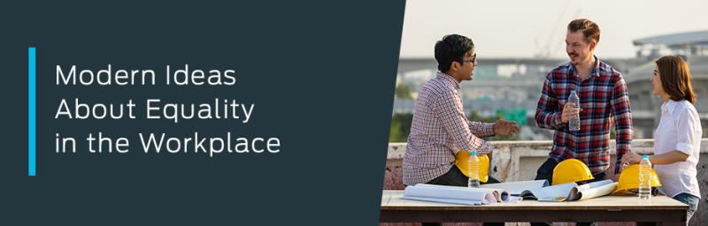 Employees from diverse backgrounds working together in an inclusive modern workplace