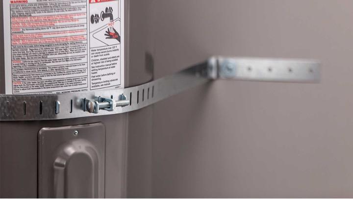 water heater support