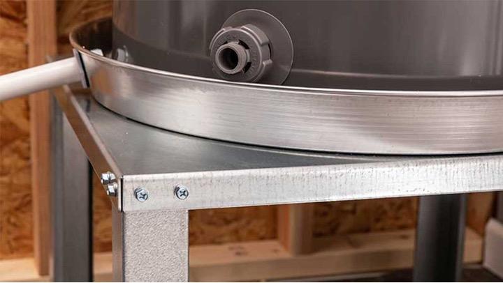 water heater support